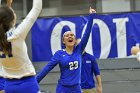 Volleyball vs Emerson  Wheaton College Women's Volleyball vs Emerson College. - Photo by Keith Nordstrom : Wheaton, Volleyball, VB2019